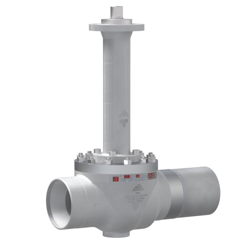 CRYOGENIC C-SHAPE BALL VALVES